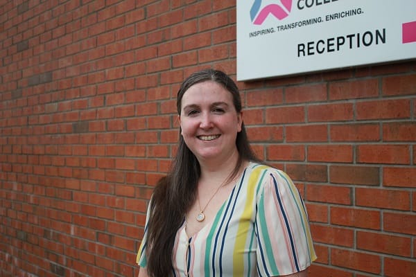 Adult Returner Jenny Greer pictured at SERC Newcastle Campus